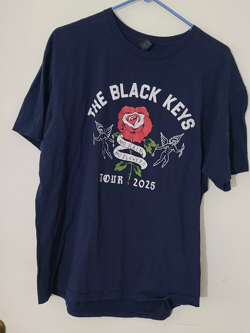 The Black Keys No Rain No Flowers Tour 2025 Shirt XL